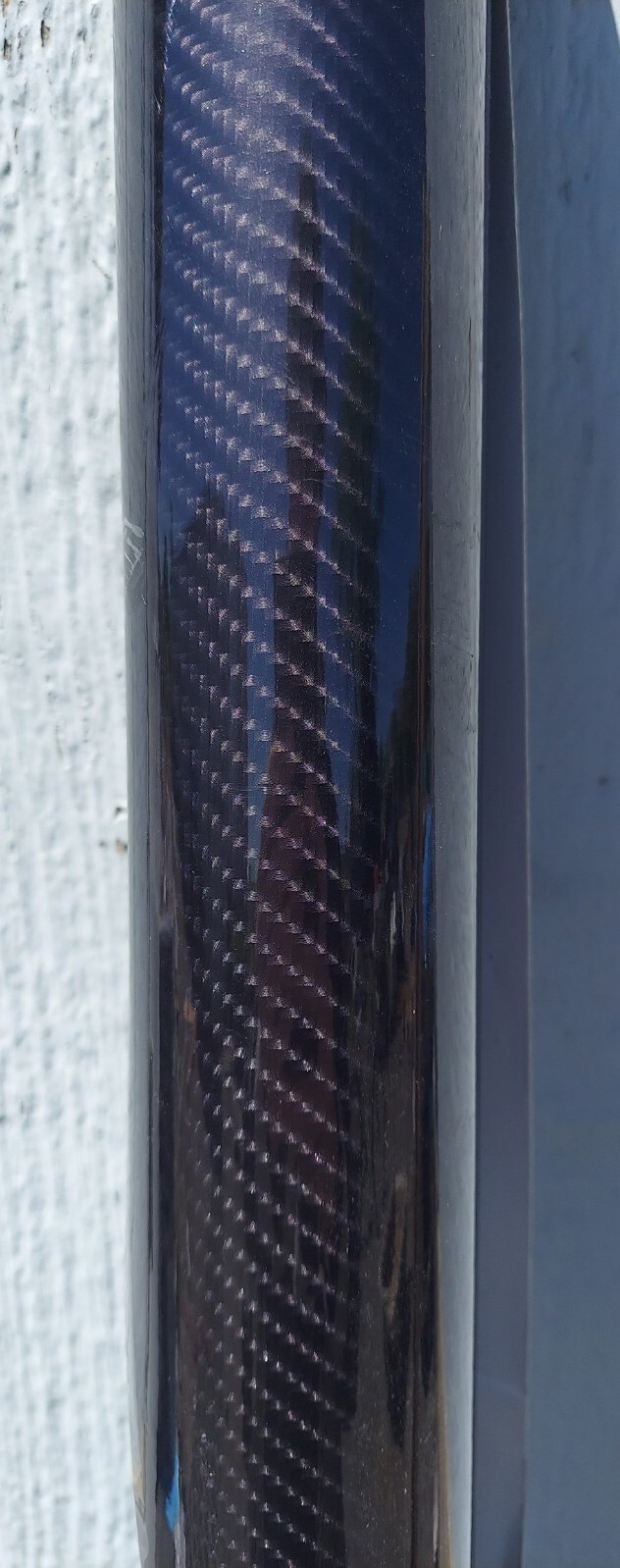 Vvivid Vinyl Wrap Carbon Fiber 5′ x Unknown Length, Has Damage on One End