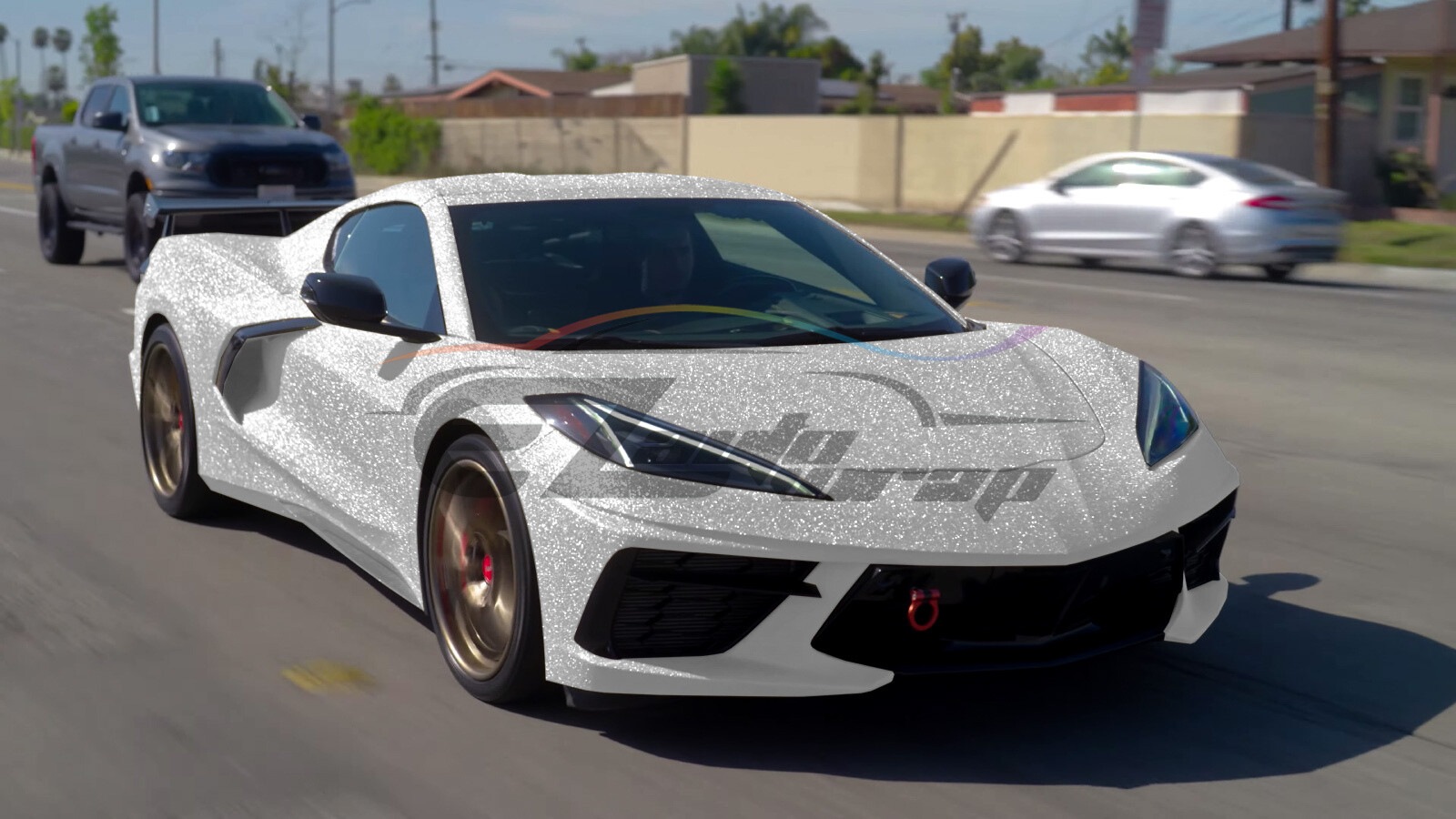 Premium Ultra Diamond Glitter Matte Silver Car Vinyl Wrap Sticker Decal Sheet