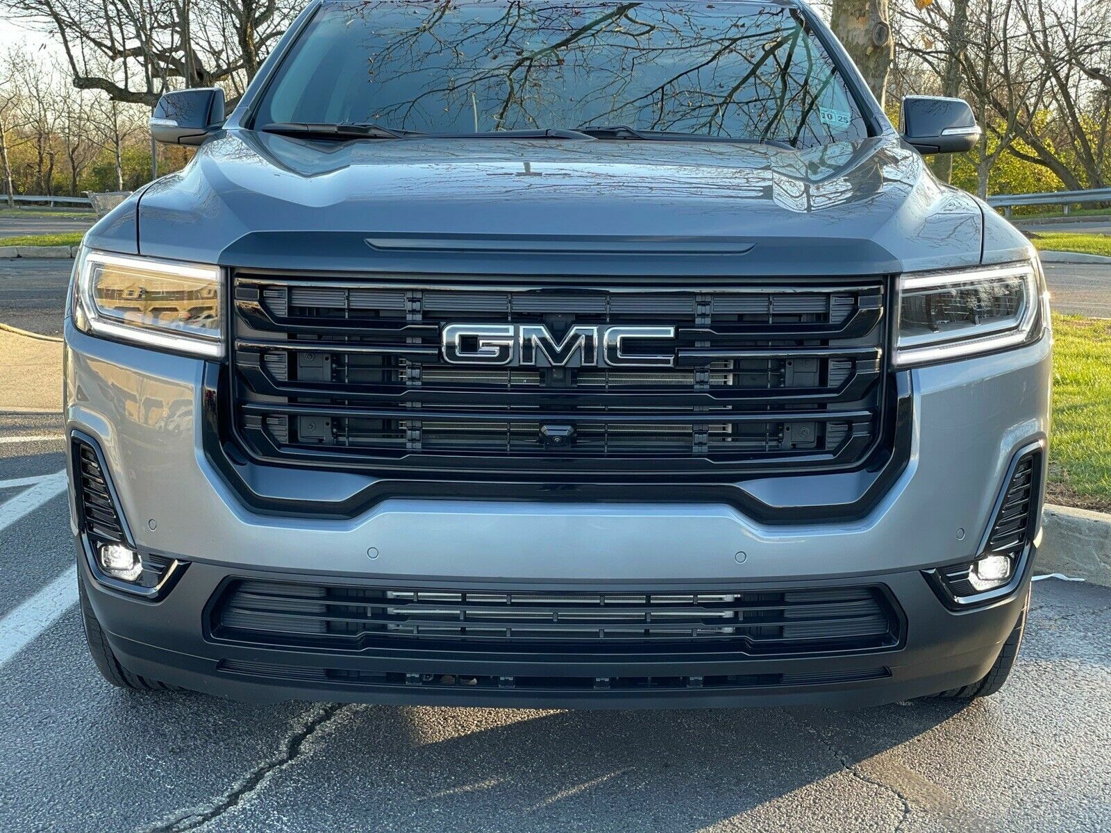Precut DECALS for 2020 2021 2022 2023 GMC ACADIA Emblem Overlay Set