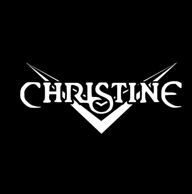 Christine car, V-8, 58′ Fury, Rear glass decal, small side window decal