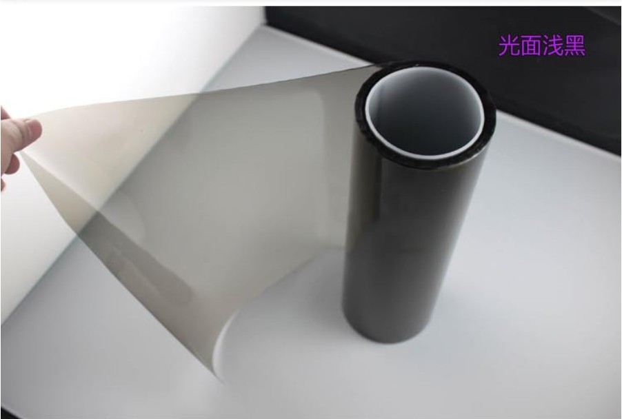 12″ x 60″ / Flat Car Headlight Taillight Fog Glass Tint Vinyl Wrap Sticker Black