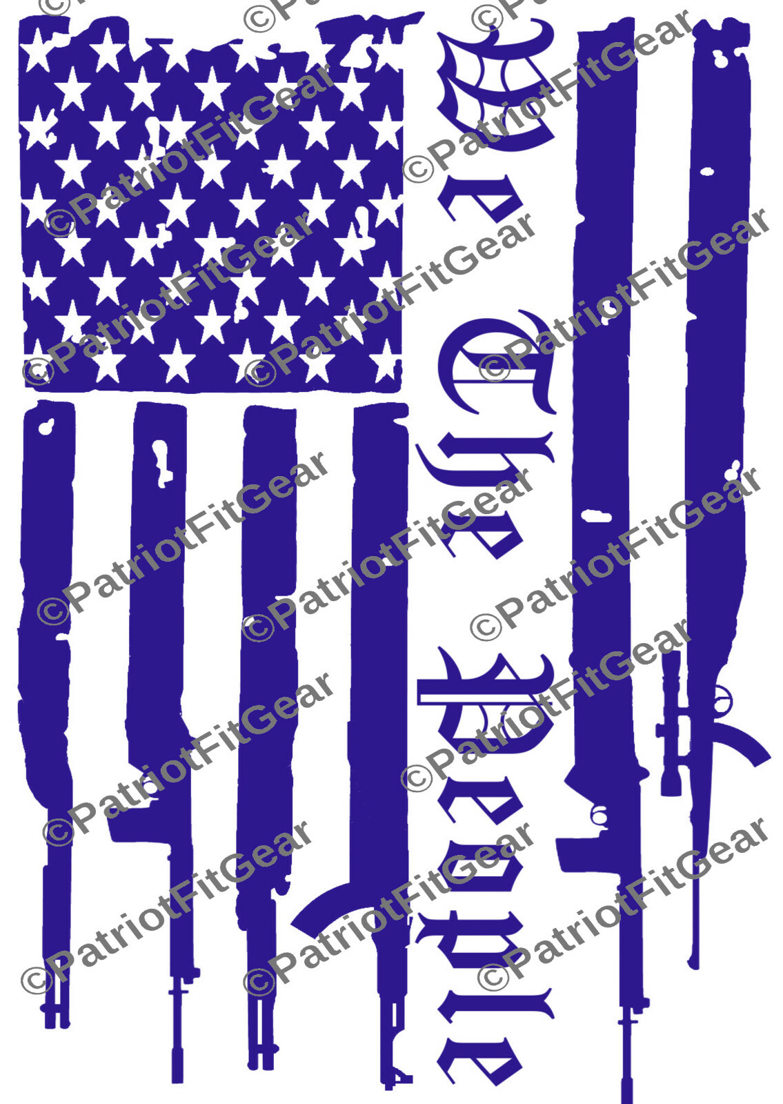 Gun Flag,We The People,2nd Amendment,Molon Labe,Dont Tread On Me,2A,,Vinyl Decal