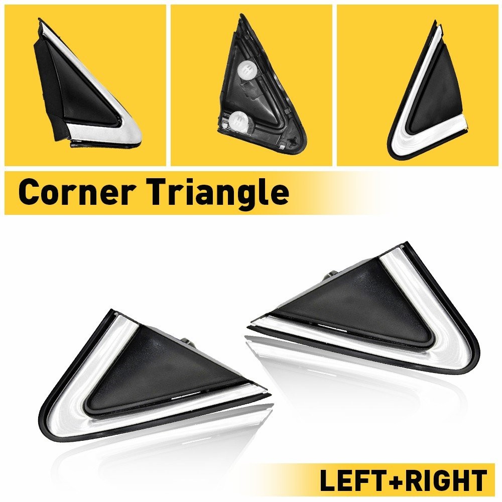 Front Right Left Side Fender Trim/Mirror Finisher For Nissan Sentra 13-19 H