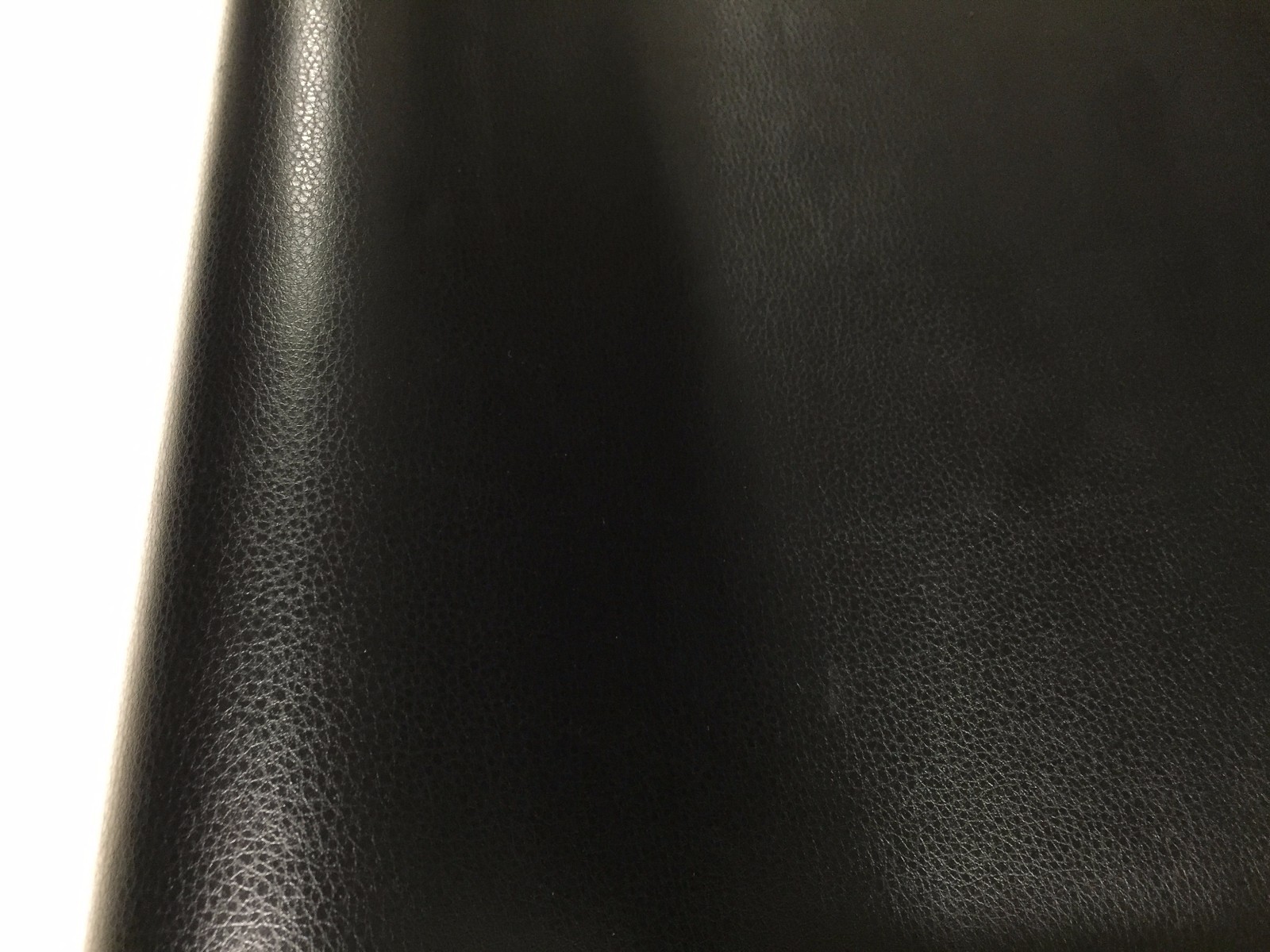 1FT x 5FT Black Faux Leather Texture Vinyl Car Wrap Film Sticker Decal Sheet