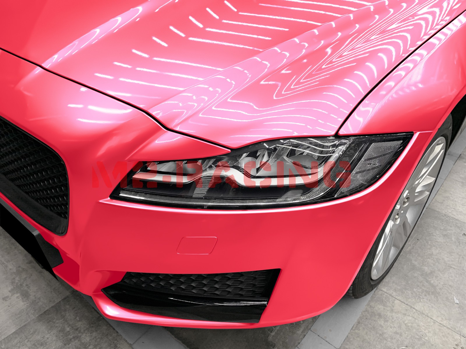 Premium Super Gloss Metallic Pink Vinyl Car Wrap Sticker Decal Sheet Film DIY