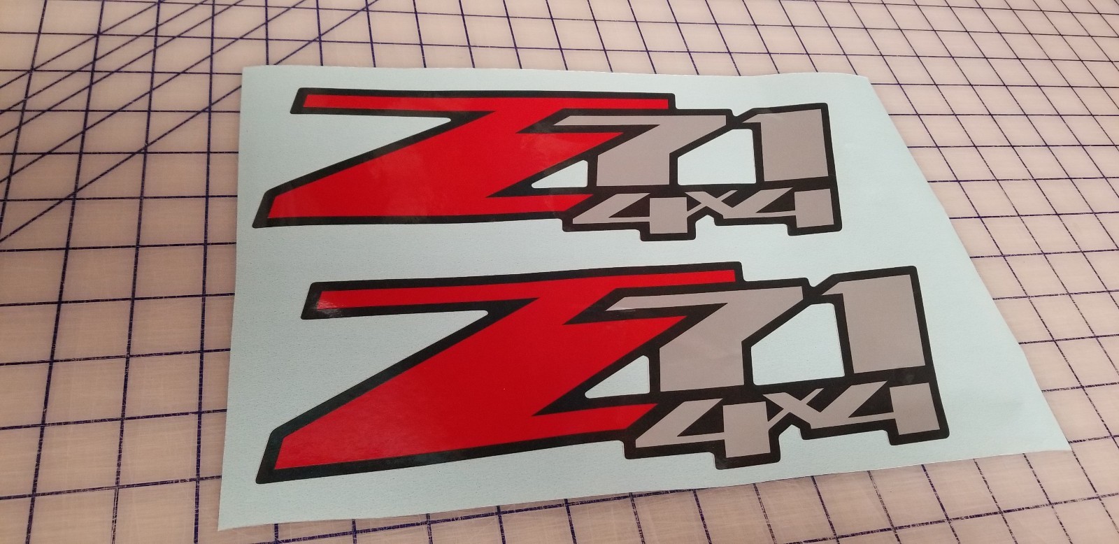 Pair 2007-2013 style Z71 4×4 Decals fits Chevrolet/GMC TOP QUALITY