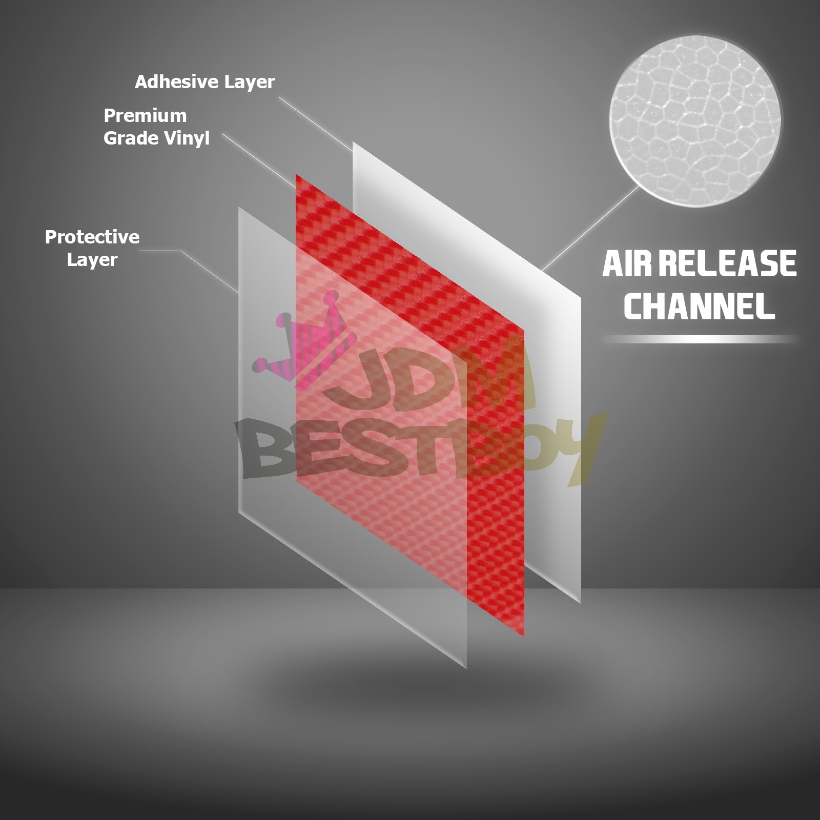 Genuine 3M 2080 Series G12 Gloss Black Vinyl Wrap Vehicle Film Decal Bubble Free