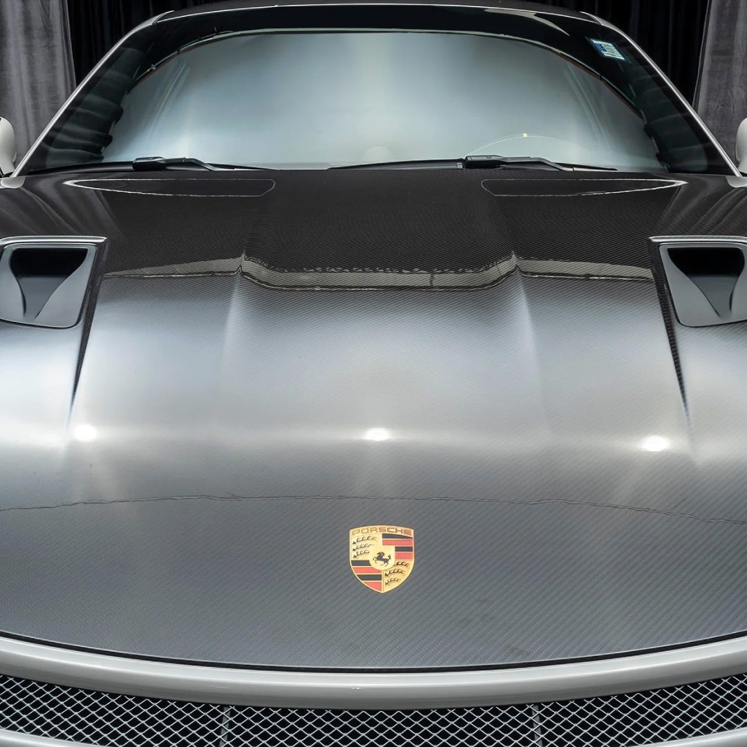 Porsche Crest Bonnet Hood Sticker Decal Essential 79mm x 67mm WAP0130050MCST