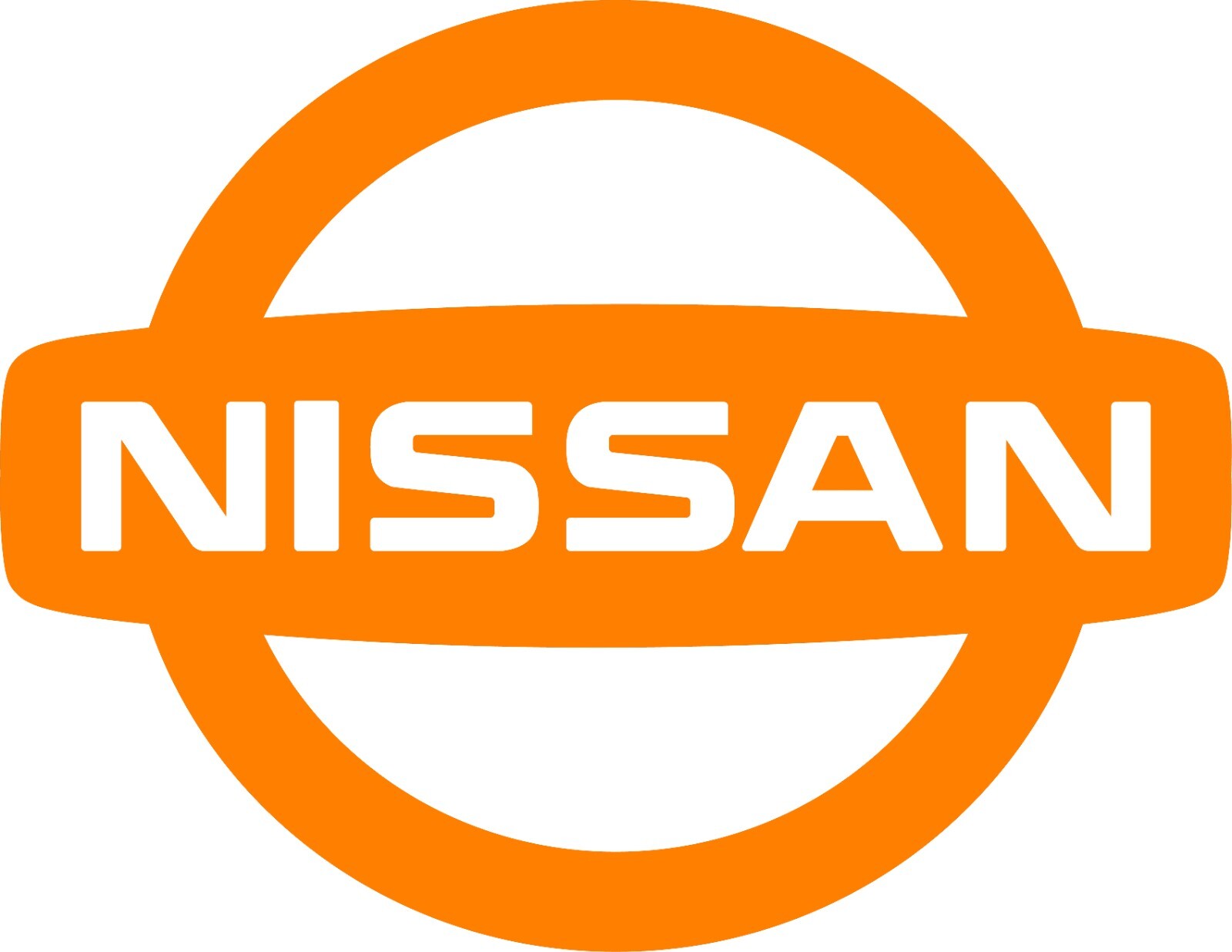 Custom Nissan Badge Emblem Die Cut Vinyl Decal Multiple Colors and Sizes