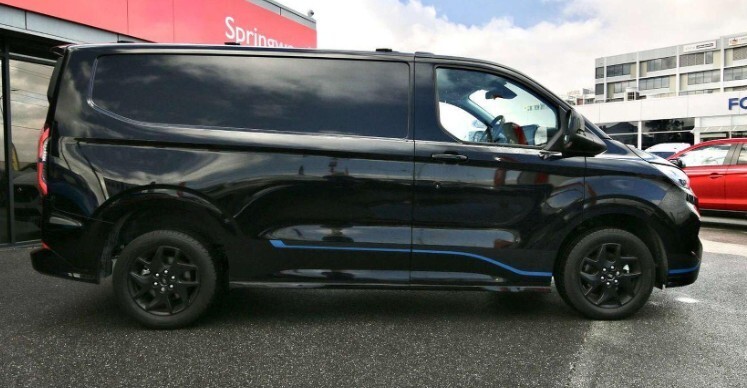 Ford Transit Custom Bonnet Side and Rear Stripes Pin Decals 2024 2025