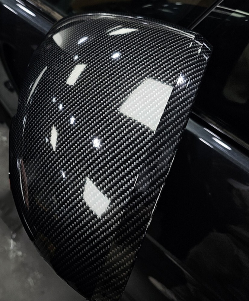 12″x60″ High Gloss 7D Black Carbon Fiber Vinyl Wrap Air Bubble Free 1ft x 5ft