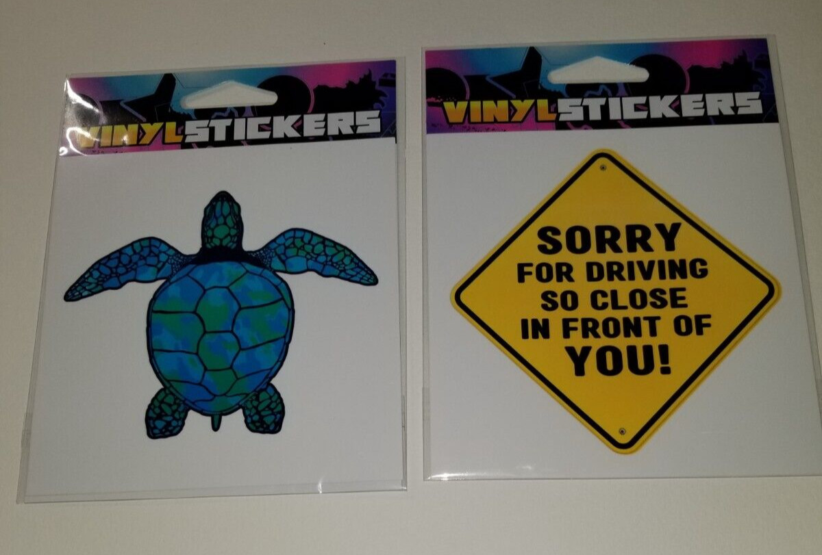Lot of 15 Auto Decal Stickers Approx 4×4 and 2.25×1.75 By 7/11 Various New