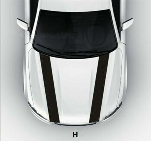 Racing Hood Stripes Decal Vinyl Stickers for Car SUV Truck Universal Fit