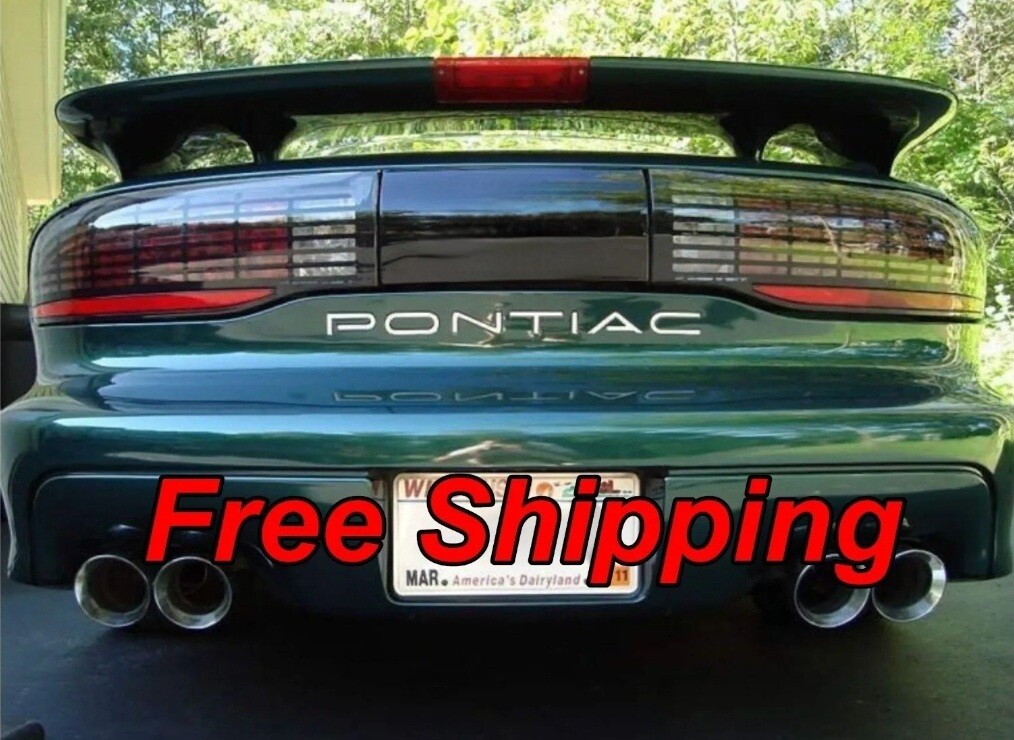 Rear Bumper Letters For 1993-2002 Bumper 93-02 Firebird Trans am set