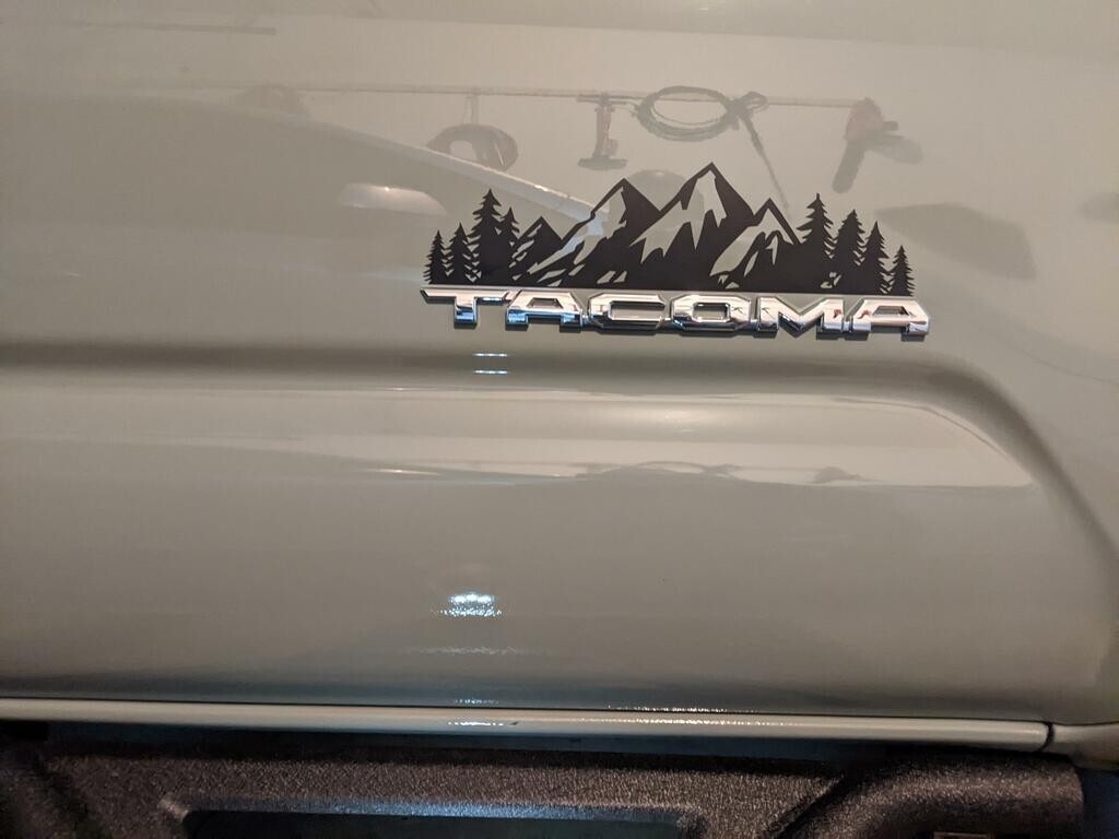 Vinyl Mountain Car Decal Trunk Bumper Sticker Badge or Emblem Vehicle Graphic