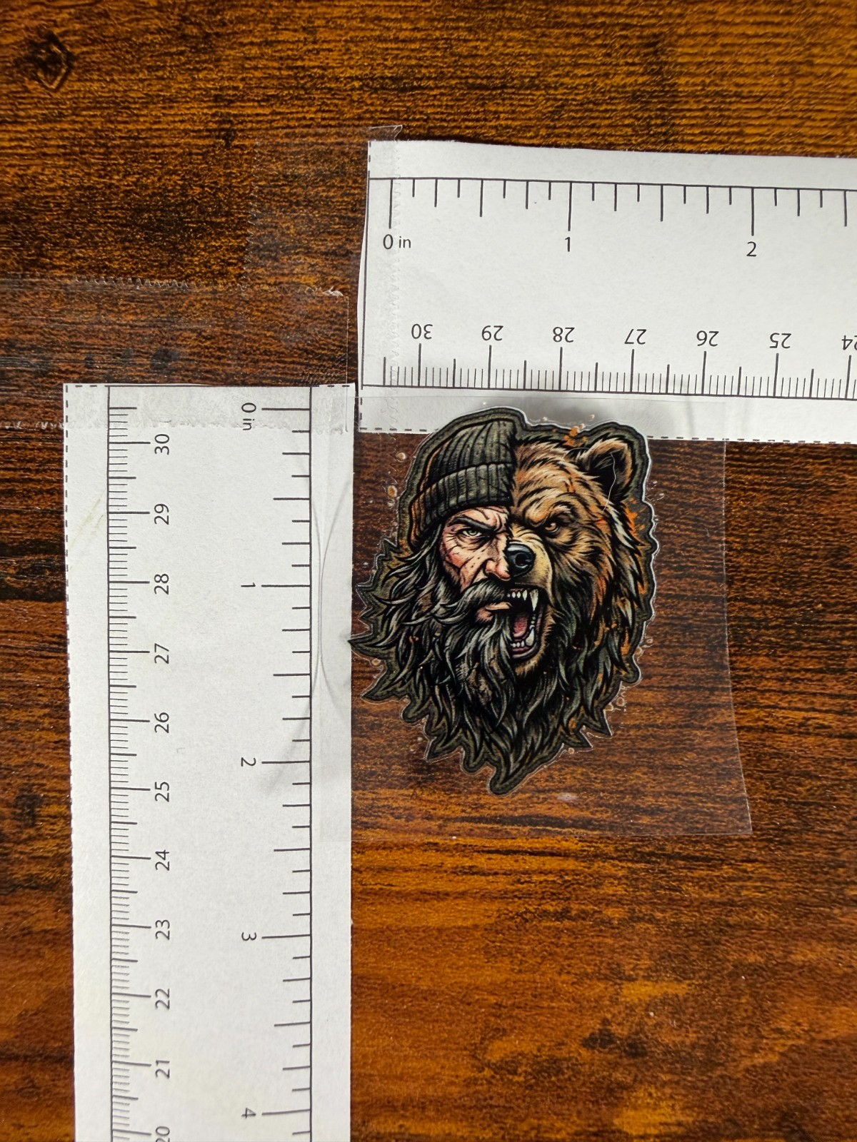 Bear (small) decal sticker