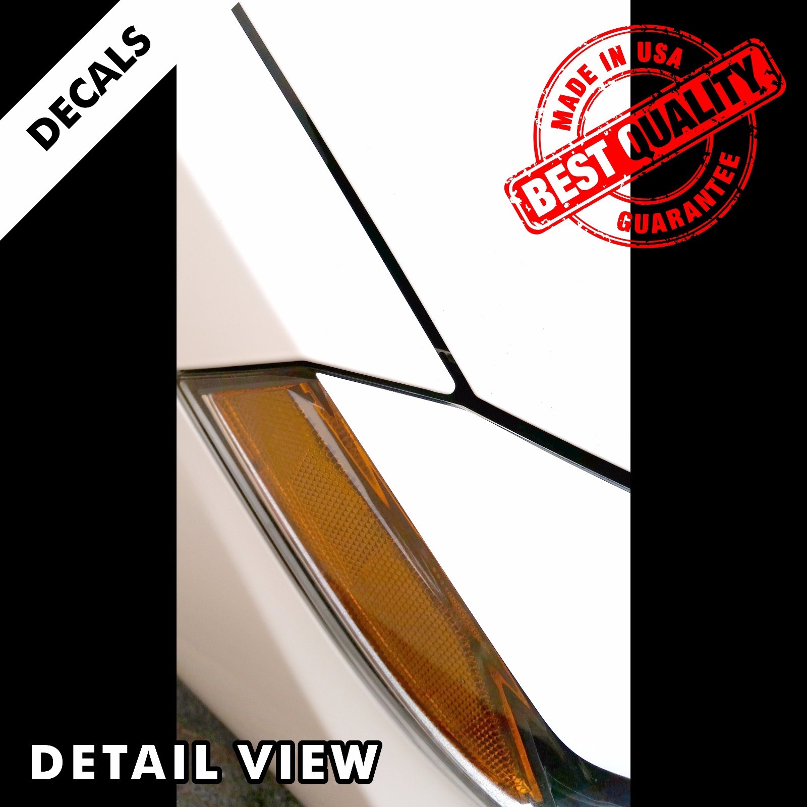 Toyota Corolla LE Pre-Cut Eyelid Decals Vinyl Set 2015 to 2017 |43
