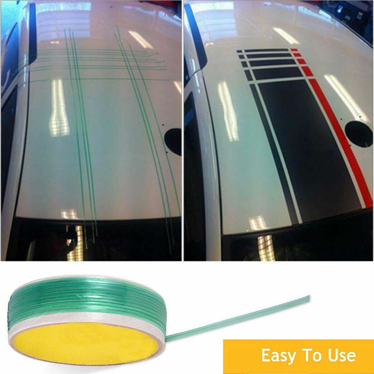 5-50M Knifeless Tape Finish Line Finishing Vinyl Car Wrap Graphics Cutter Tools