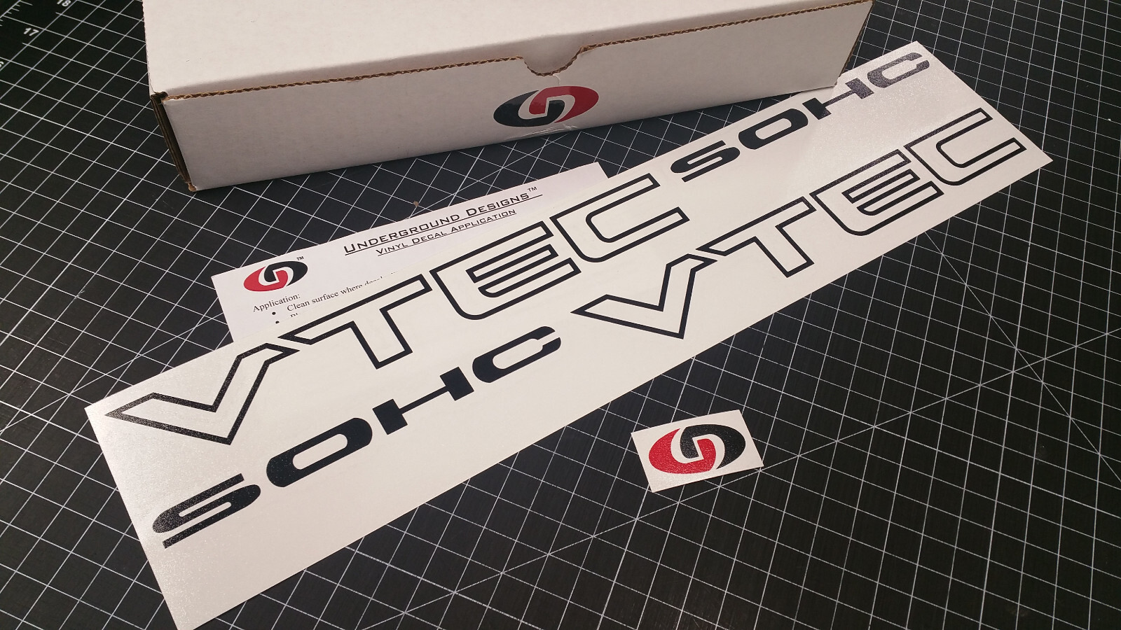 VTEC SOHC 17″ Decals (Pair X2) Rocker Panel Vinyl Stickers Import Racing