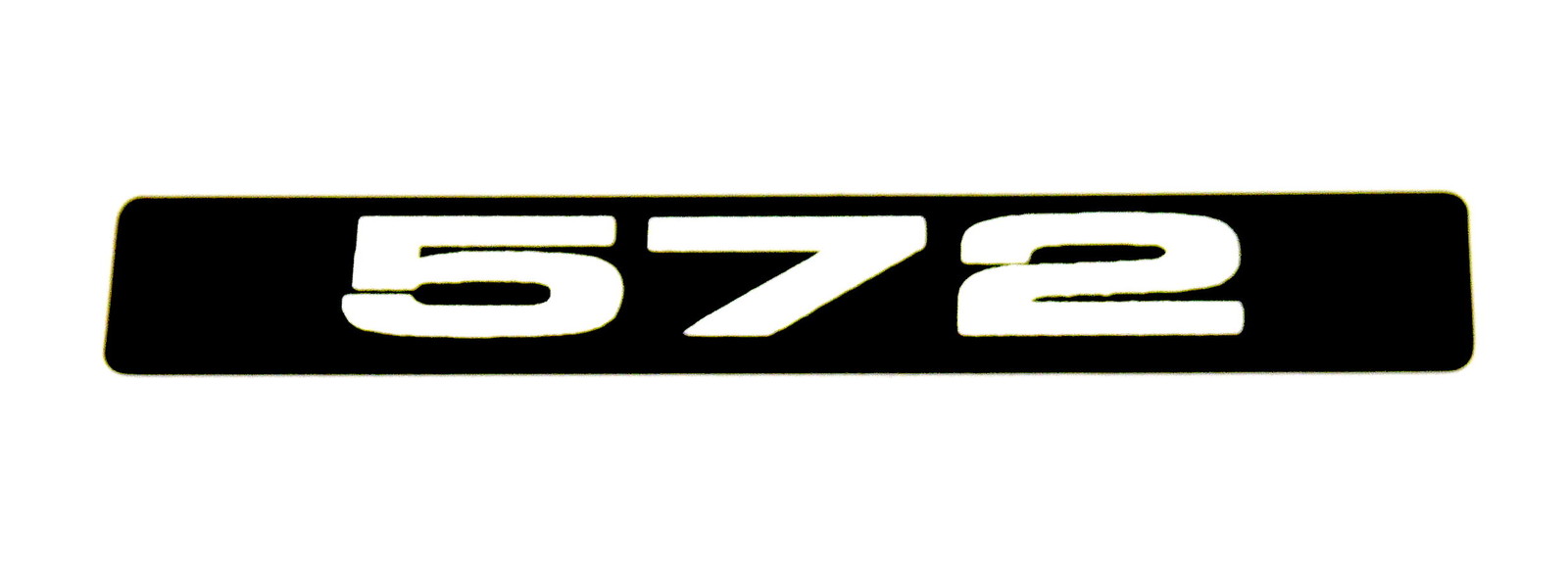 572 Cubic Inch Emblem (B) Standard