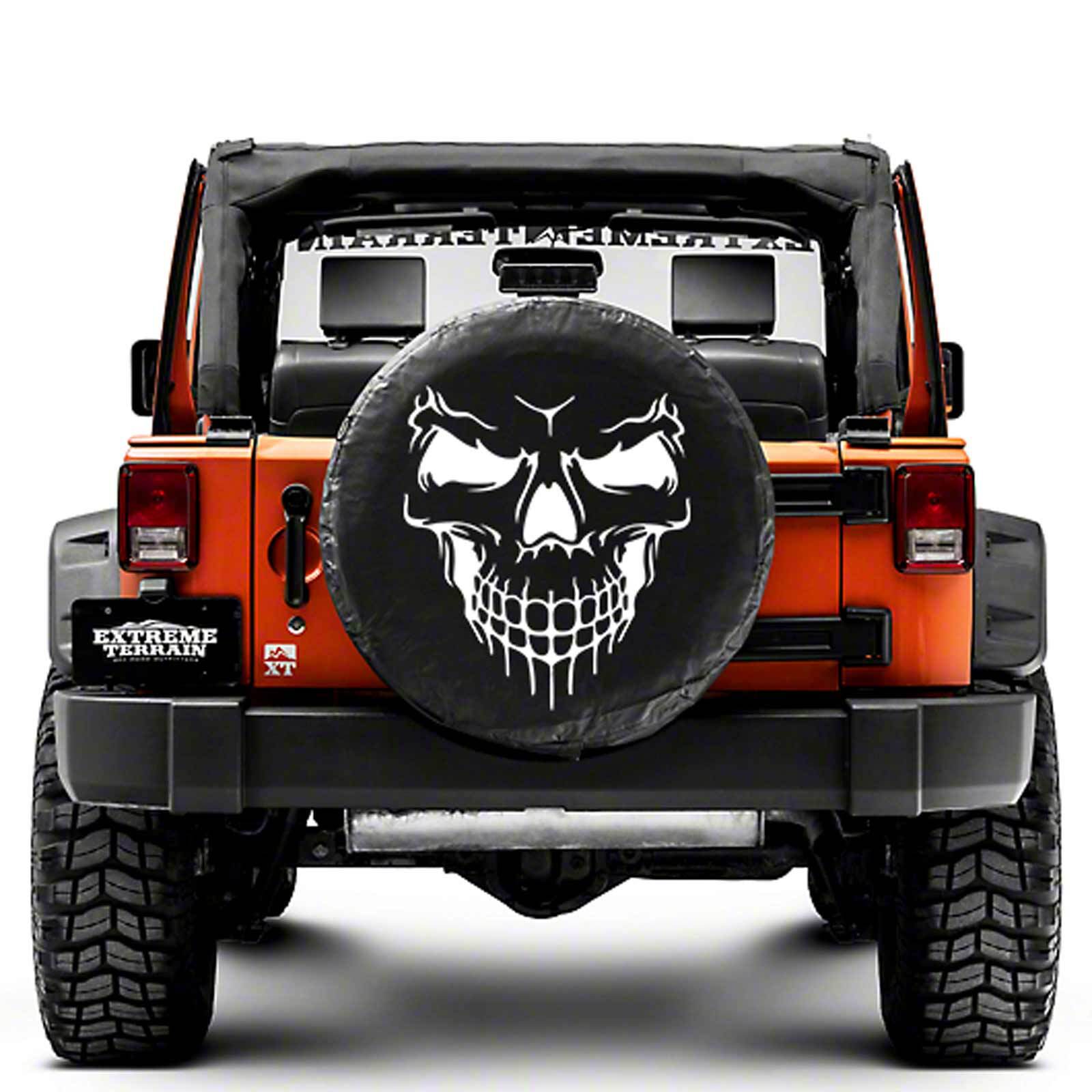 Skull Hood Decal Large 22″ Graphic Sticker for Truck Jeep Car Trailer Boat Vinyl