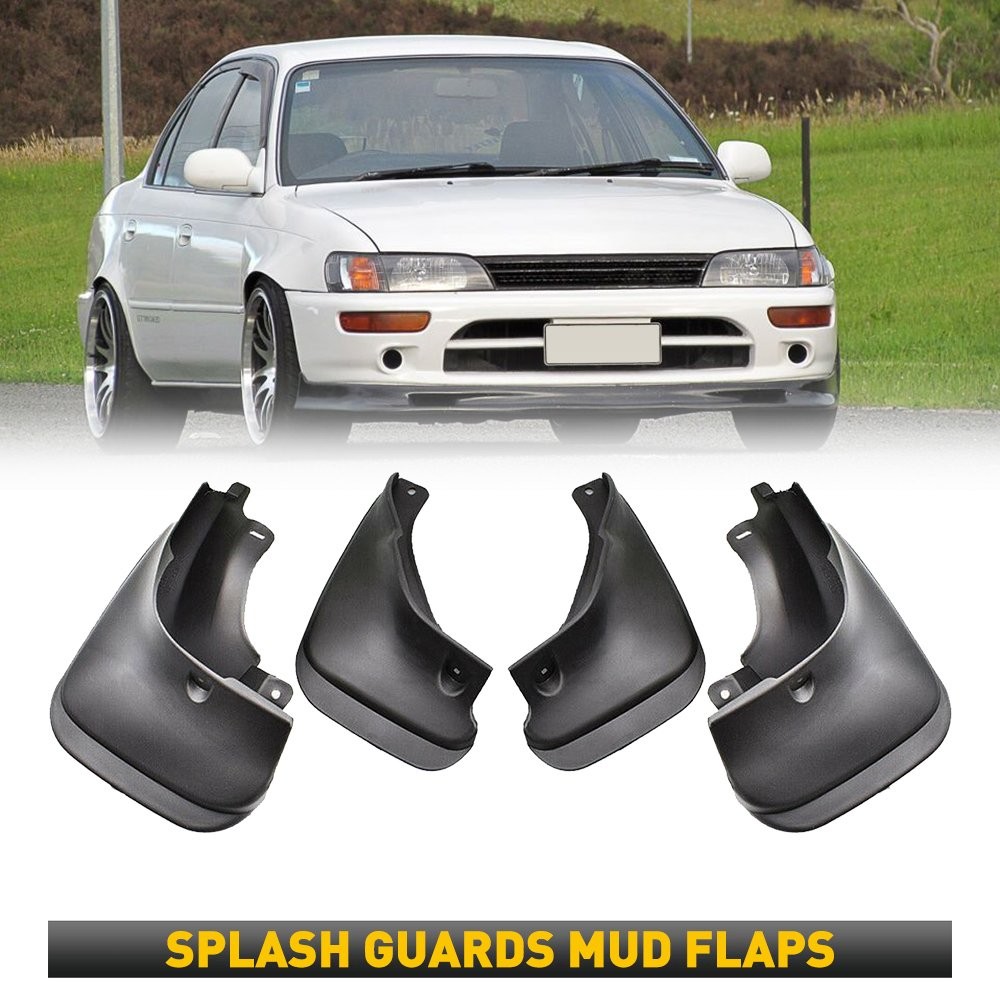 For Toyota Corolla AE100 E100 1993-97 Mud Car Flaps Splash Guards Front Rear 4PC
