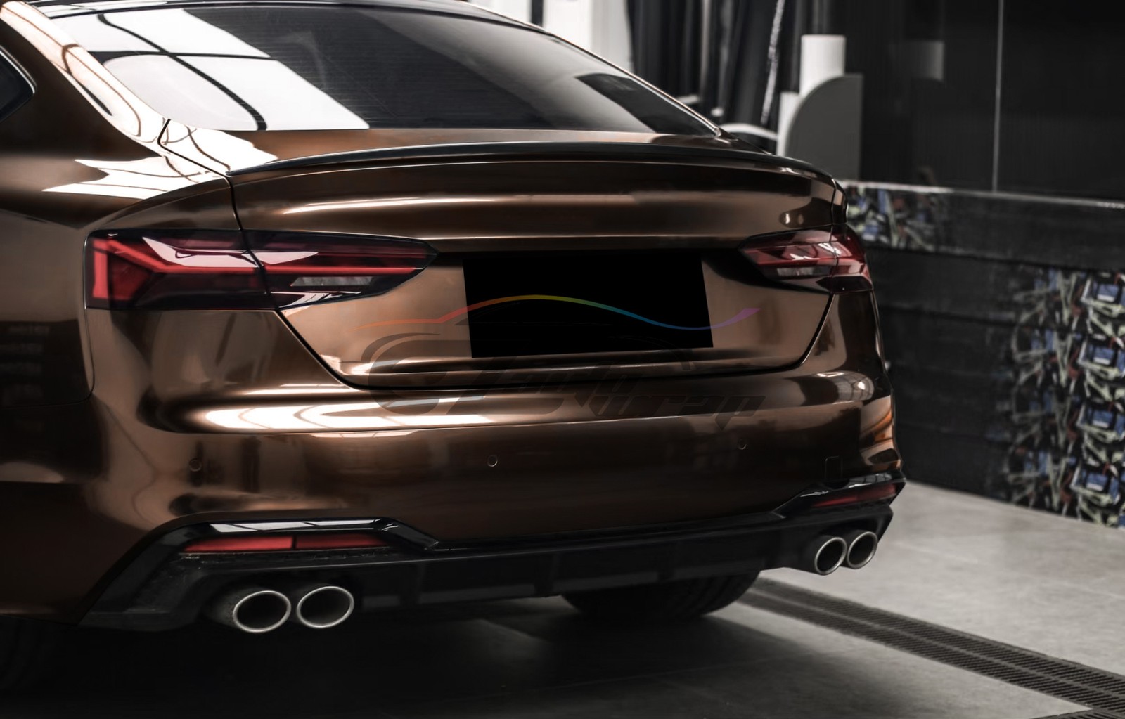 ESSMO PET Liquid Metallic Mocha Brown Car Vehicle Vinyl Wrap Decal Sticker