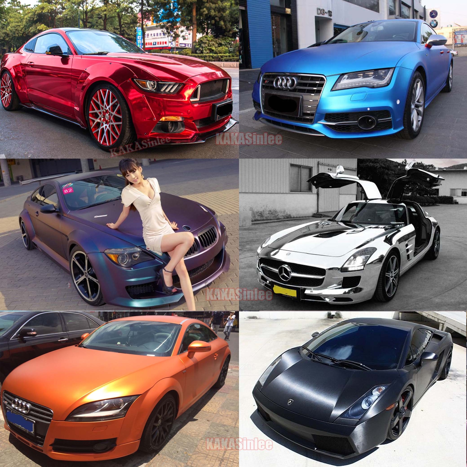 Style Car Wrap Glossy Matte Mirror Chrome 3D 4D 5D Carbon Fiber Vinyl Sticker CF