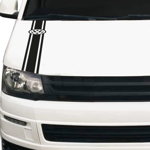 Twin VW Centred Bonnet or Tailgate Stripe 1m Length x1off