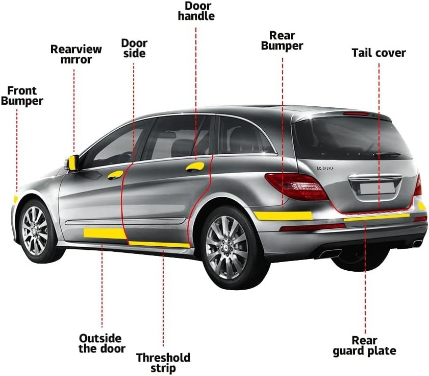 Brushed Metallic Vinyl Tape – Bubble-Free for Perfect Trim Upgrades