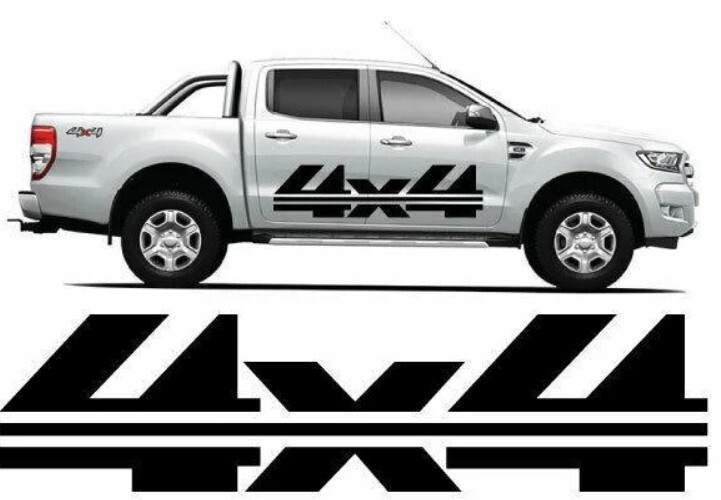 Fits Mitsubishi Triton Side Door Graphics Any Year Decals Stickers Both Sides