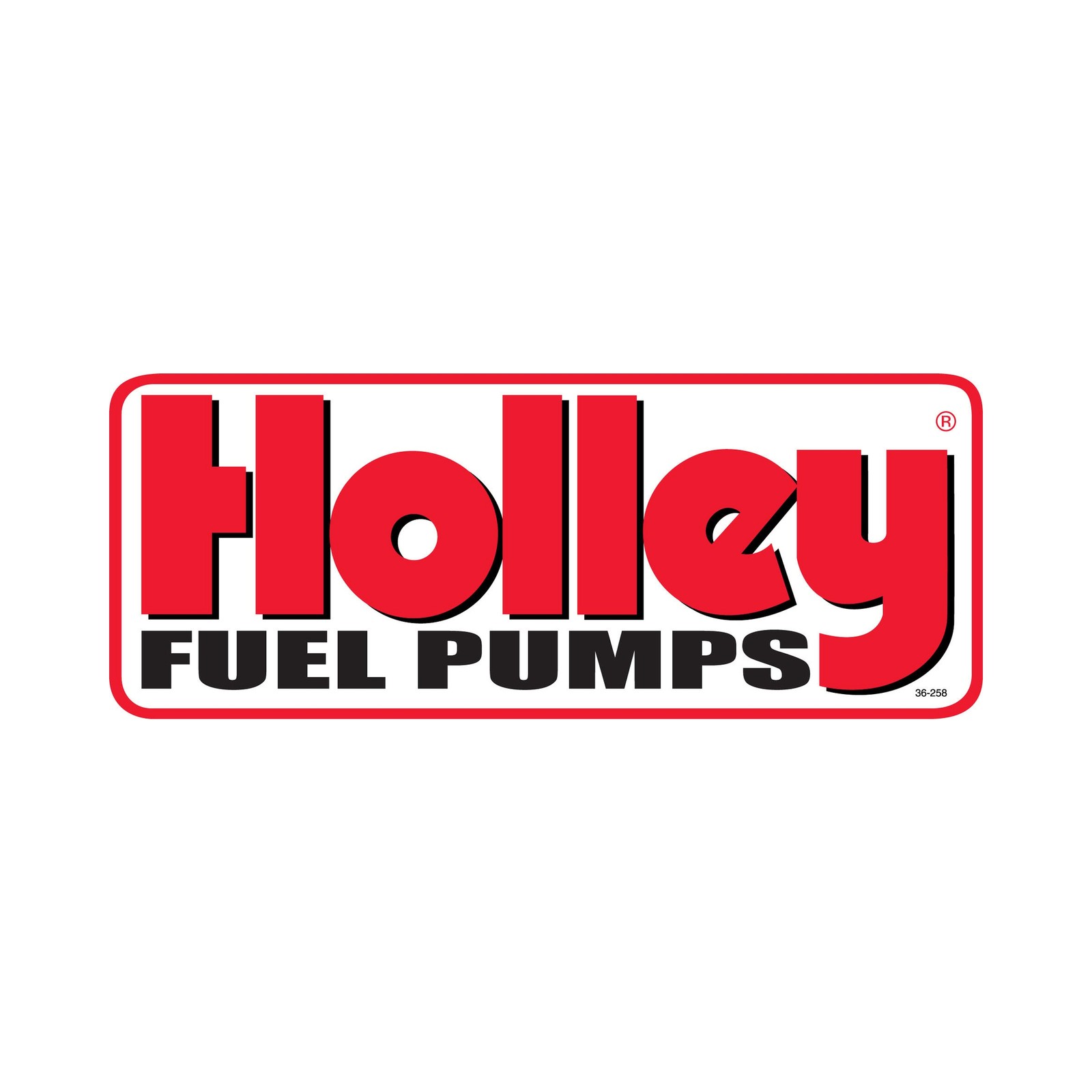 Holley 36-258 Fuel Pumps Decal