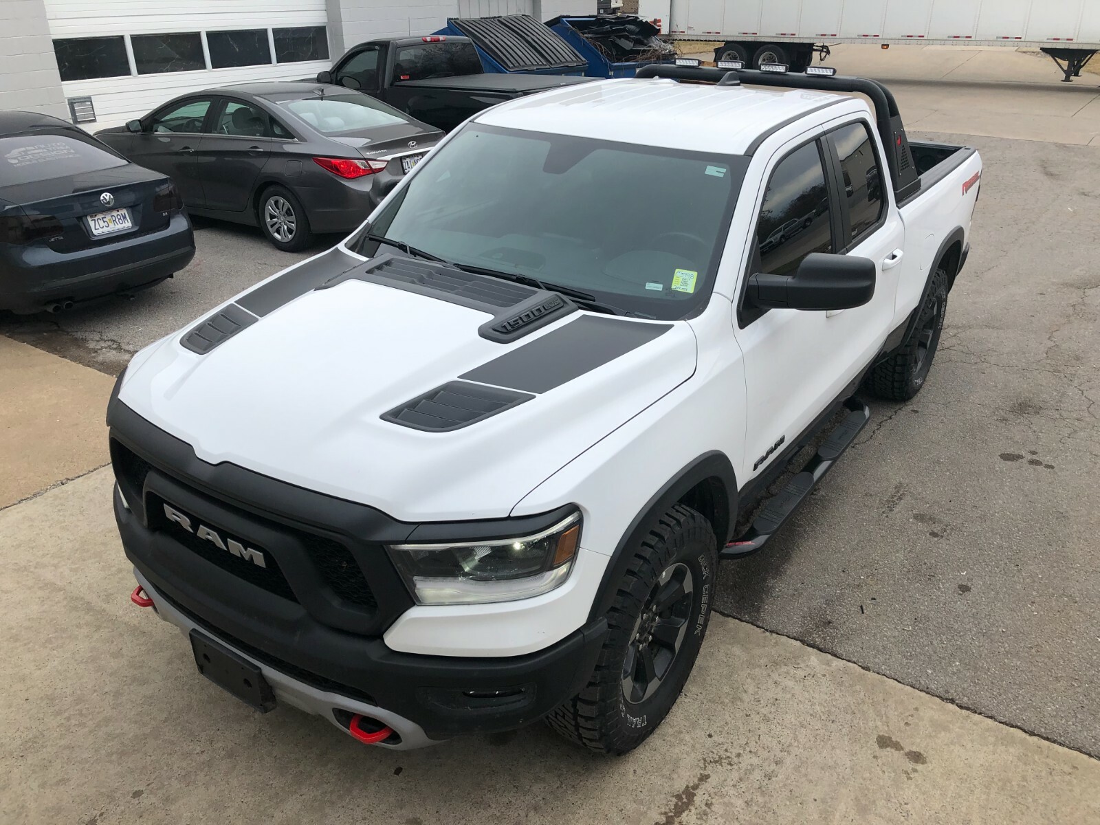 FITS 2019-2026 DODGE RAM 1500 REBEL VINYL HOOD DECAL STICKER GRAPHIC STRIPE
