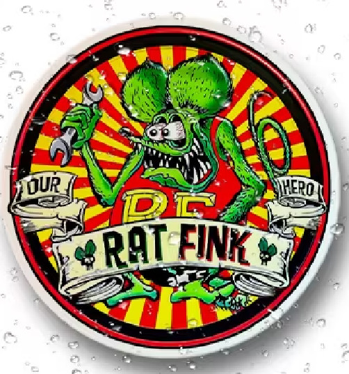 Rat Fink Ratrod Hot Rod Sticker Decal