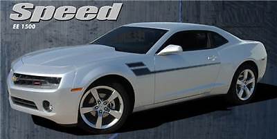 SPEED Vinyl Graphic Side Hockey Decals Stripes Cast 3M Vinyl 2010-2015 Camaro