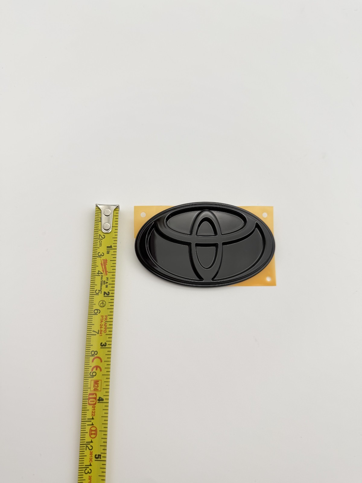 JDM OEM TOYOTA Prius 60 Nightshade MXWH61 Front Rear Emblem Set Black NEW JAPAN