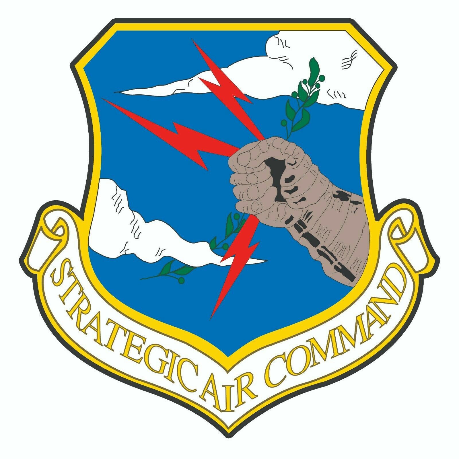Decal STRATEGIC AIR COMMAND – SAC Veteran sticker car window bumper