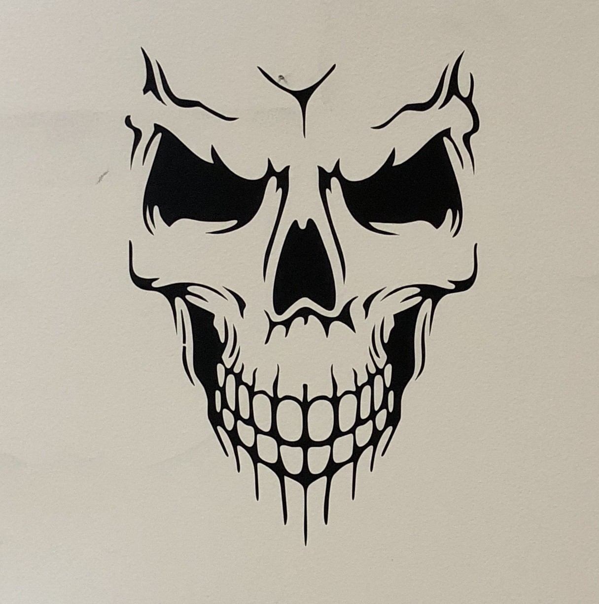 Skull Hood Decal Large 32″ Graphic Sticker for Truck Jeep Car Trailer Boat Vinyl