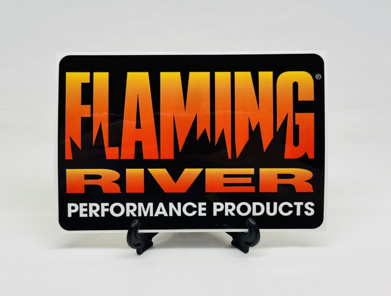NEW Flaming River Performance Sticker Gloss Finish Approx 4″x6″ Self Adhesive