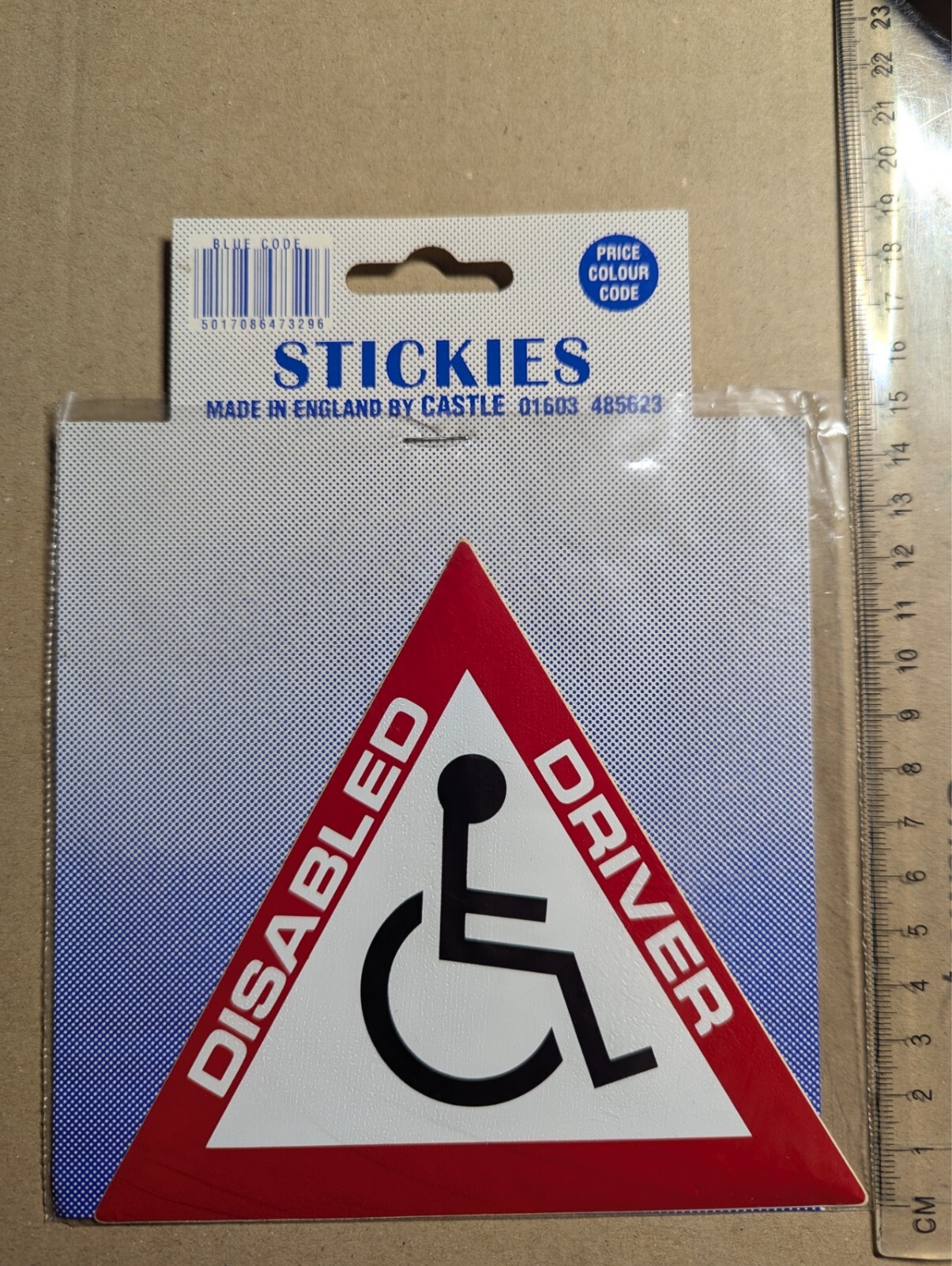 Wheel Chair Badge Disabled Disability Emblem Car Vinyl Bumper Sticker Decal