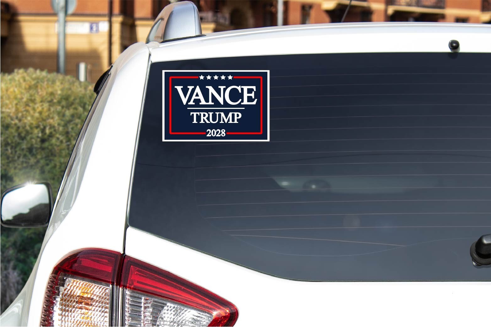 Vance Trump 2028 Decal Sticker JD MAGA Trump Make America Great Margaret Garbage
