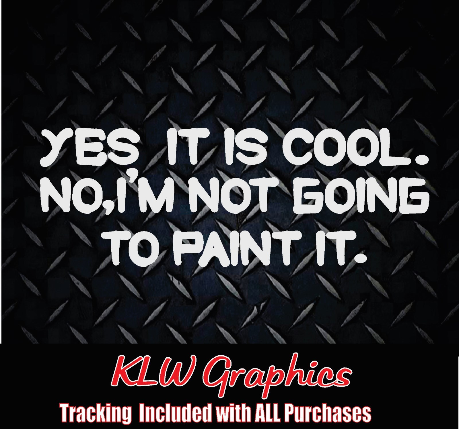 Yes its cool Vinyl Decal Sticker Soot Stacks Diesel Truck Crew Cab 1500 2500
