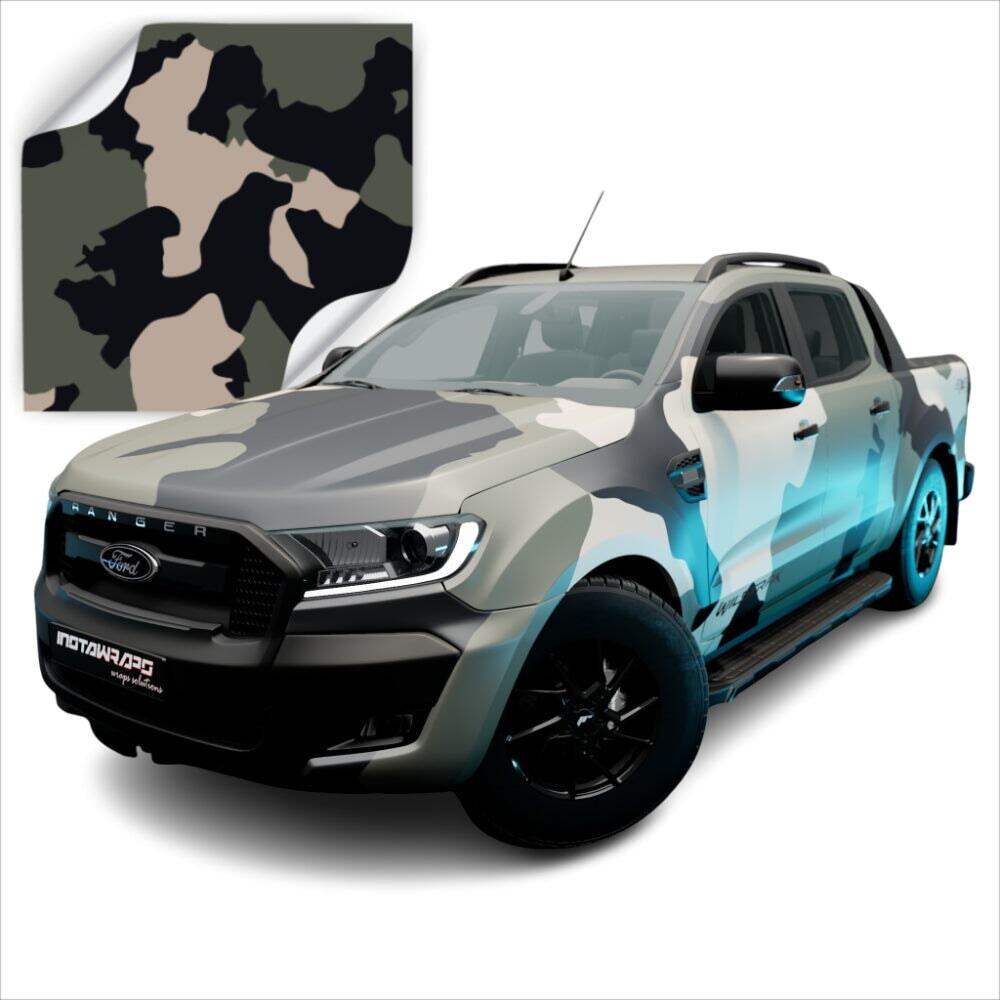 3M Vinyl Printed Jumbo Camo Patterns CW Series Wrapping Film | CW1524J