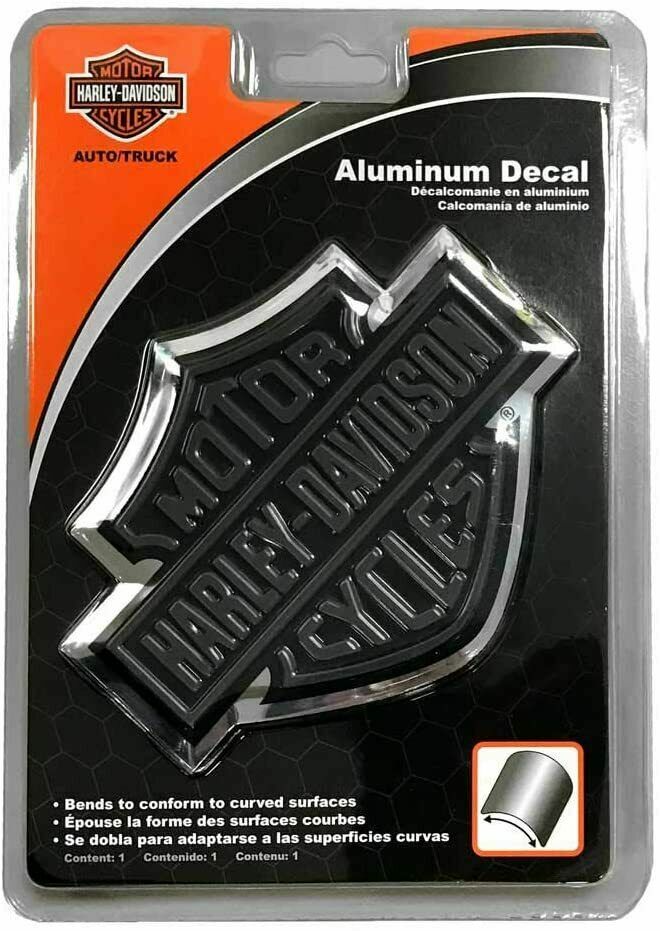 HARLEY DAVIDSON Chroma Graphics 41713 Aluminum Bendable Decal 4-3/8″ x 3-1/2″