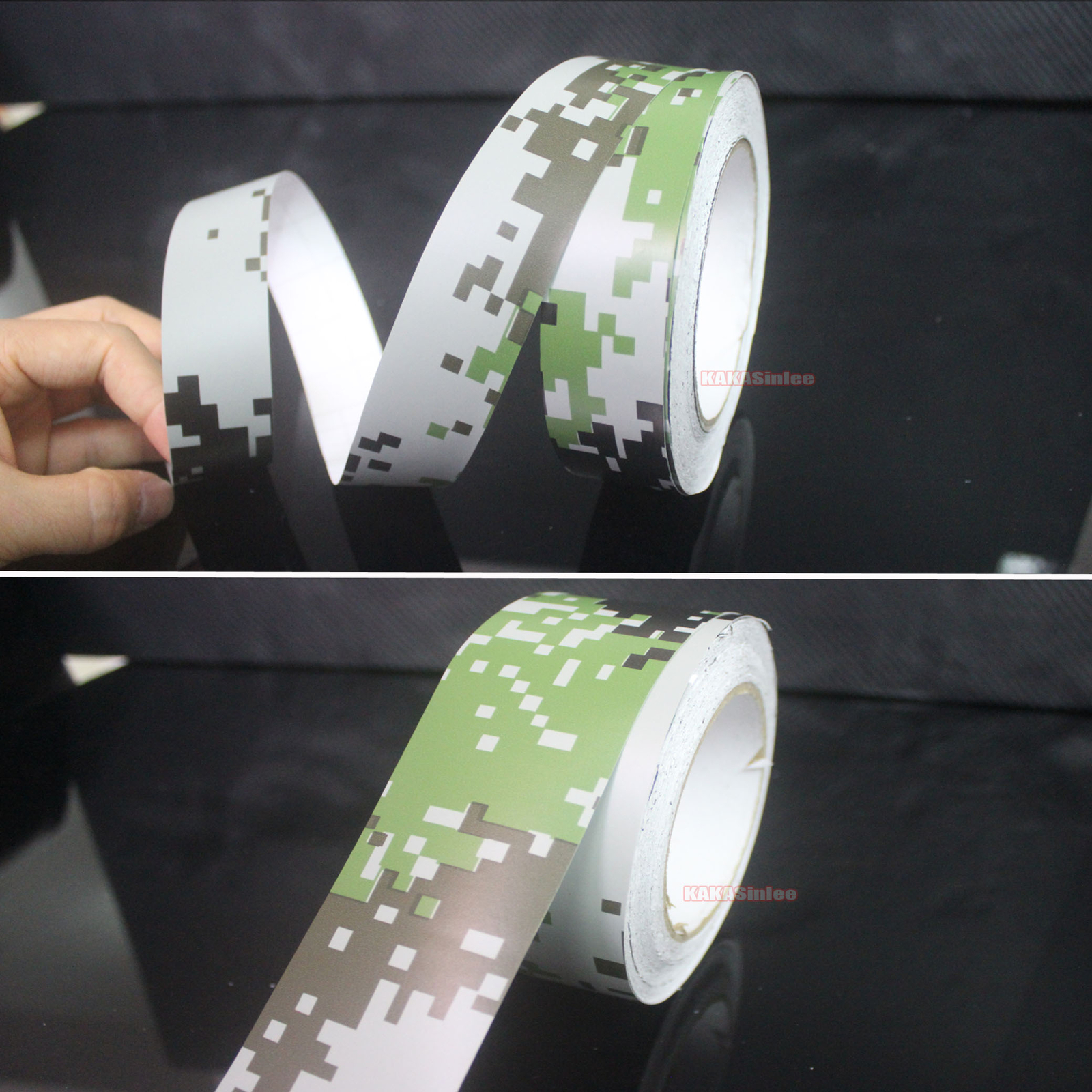 Self-adhesive DIY House Car Digital Camouflage Camo Vinyl Wrap Tape Sticker – AB