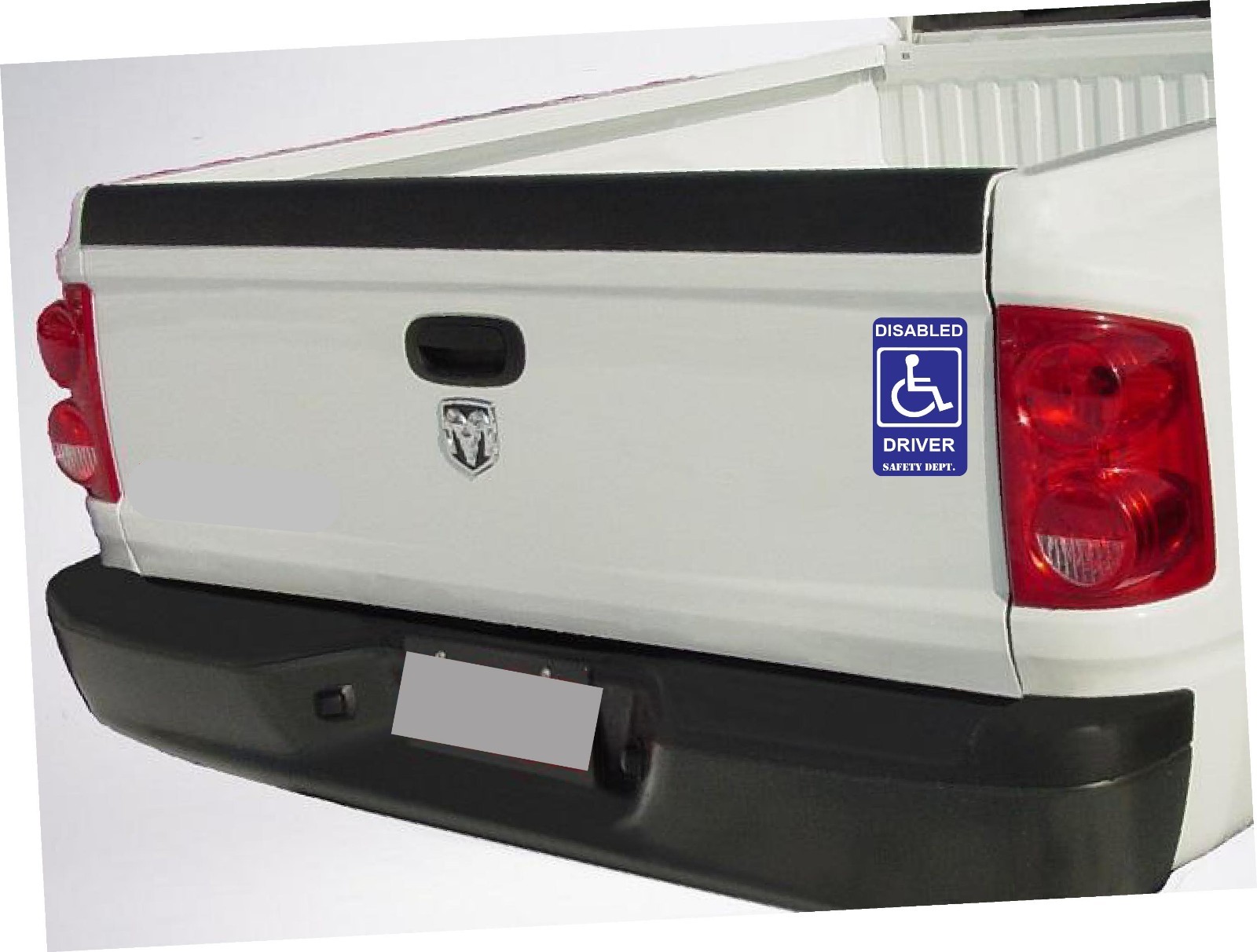 Handicap Symbol Disabled Driver Wheelchair Safety Decal Sticker p391