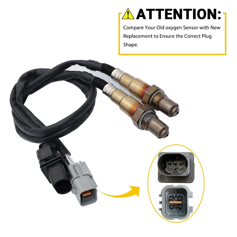 2/4Pcs Oxygen Sensor Up Downstream Fits for Kia 2012-2014 Rio 2012-2015 Soul 1.6