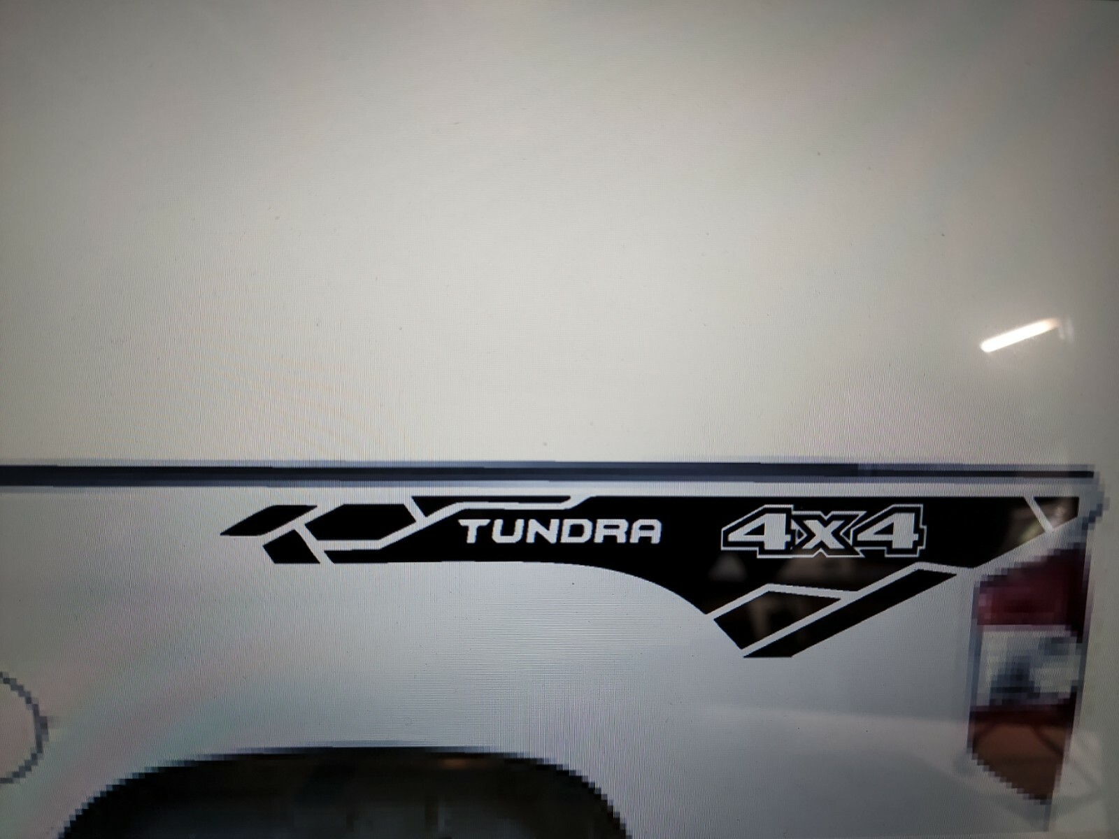 Compatible with TRD 4X4 Toyota Tundra Bedside Graphics Decals Truck L&R sides