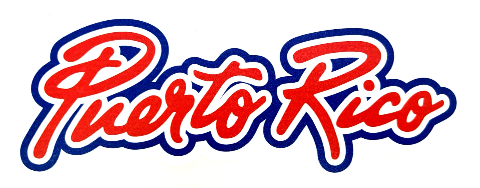 PUERTO RICO Boricua Decal Sticker Easy to Install 6.5 X 2.5 in