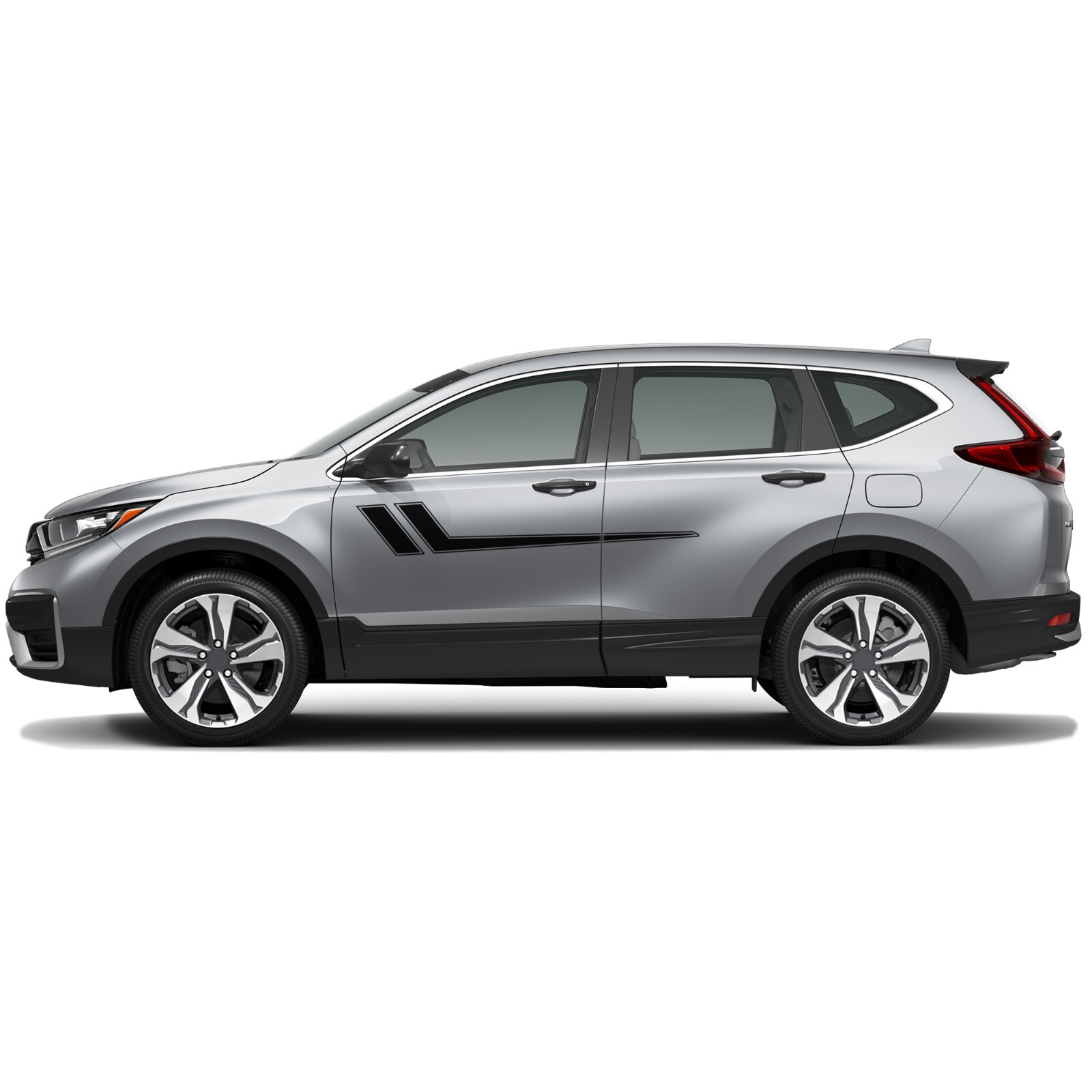 Side center hockey stripes graphics stickers decal compatible with Honda CR-V
